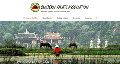 Desktop Screenshot of chilternkarate.co.uk